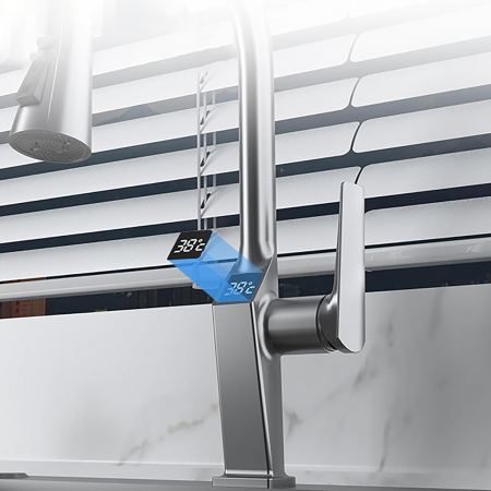 Robinet S99, Afisaj Digital Al Temperaturii, Culoare Negru [6]