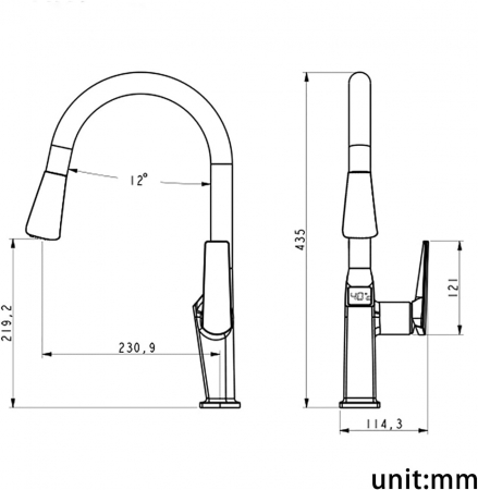Robinet S99, Afisaj Digital Al Temperaturii, Culoare Silver [6]