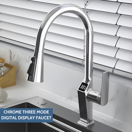 Robinet S99, Afisaj Digital Al Temperaturii, Culoare Silver [1]