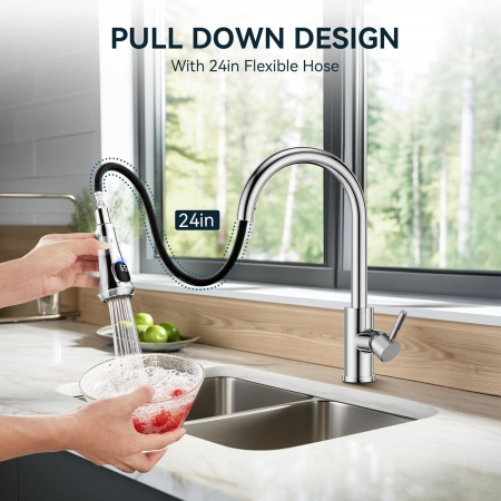 Robinet S100, Afisaj Digital Al Temperaturii, Culoare GRI [7]