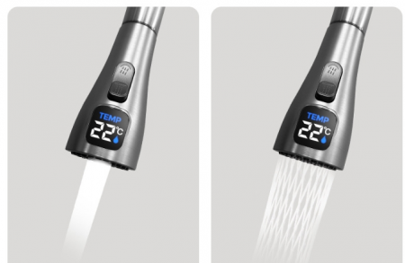 Robinet S100, Afisaj Digital Al Temperaturii, Culoare GRI [1]