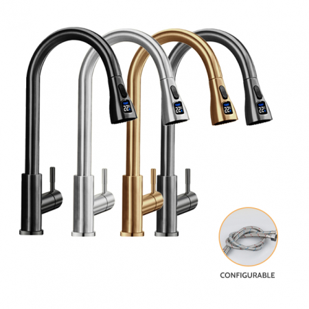 Robinet S100, Afisaj Digital Al Temperaturii, Culoare Silver [9]