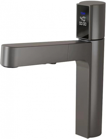 Robinet S98, Afisaj Digital Al Temperaturii, Culoare Gri [4]