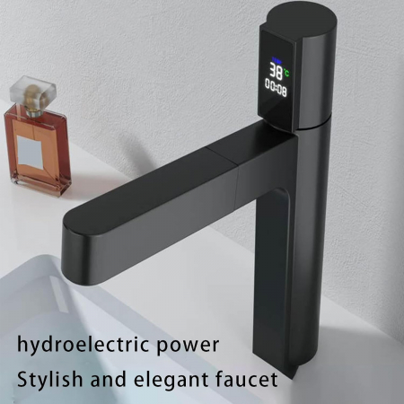 Robinet S98, Afisaj Digital Al Temperaturii, Culoare Negru [5]