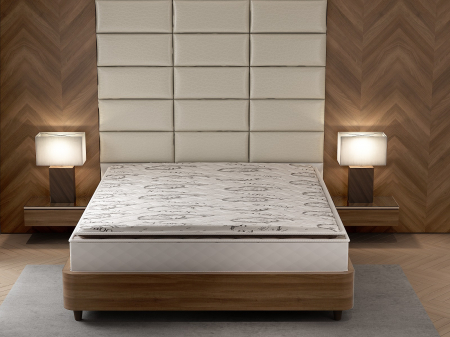 Saltea Ortopedica Cu Topper, 26cm Grosime, Arcuri si Spuma Poliuretanica [1]