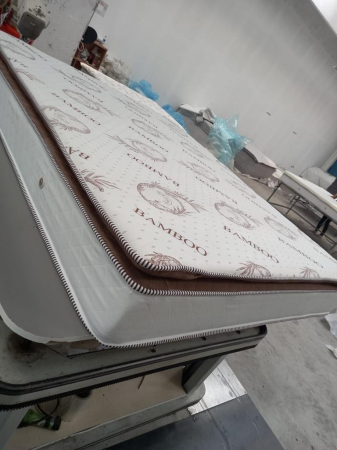 Saltea Ortopedica Cu Topper, 26cm Grosime, Arcuri si Spuma Poliuretanica [2]