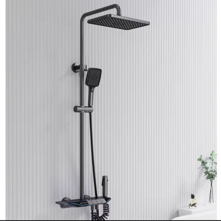 Set coloana dus S21, display digital, afisare temperatura, 4 functii integrate [2]