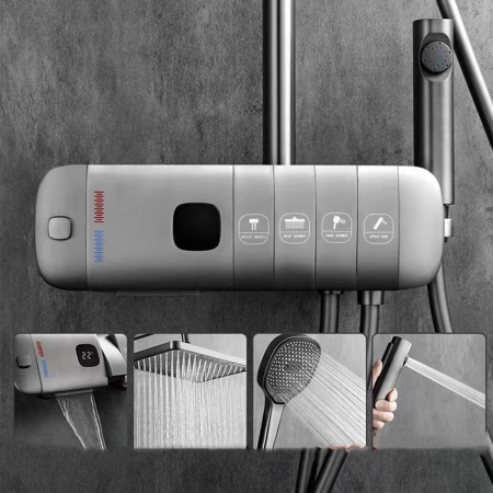 Set coloana dus S20, cu termostat, 3 moduri de picurare [11]