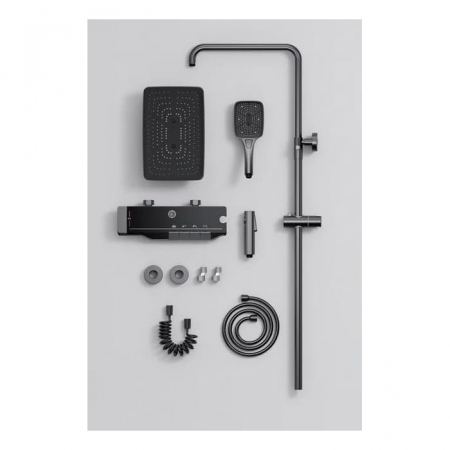 Set coloana dus S21, display digital, afisare temperatura, 4 functii integrate [10]