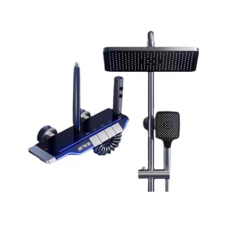 BAIE - Set coloana dus S21, display digital, afisare temperatura, 4 functii integrate