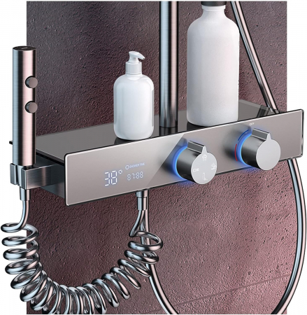 Set coloana dus S23, display digital, afisare temperatura [2]