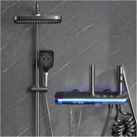 Set coloana dus S24, display digital, afisare temperatura [10]