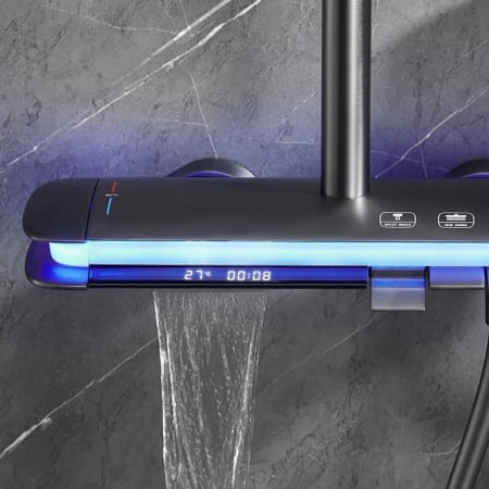 Set coloana dus S24, display digital, afisare temperatura [2]