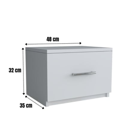 Set Mobila De Dormitor Sofia, pat tapitat 180x200cm, dulap 250cm, 2 noptiere si saltea 180x200cm [3]