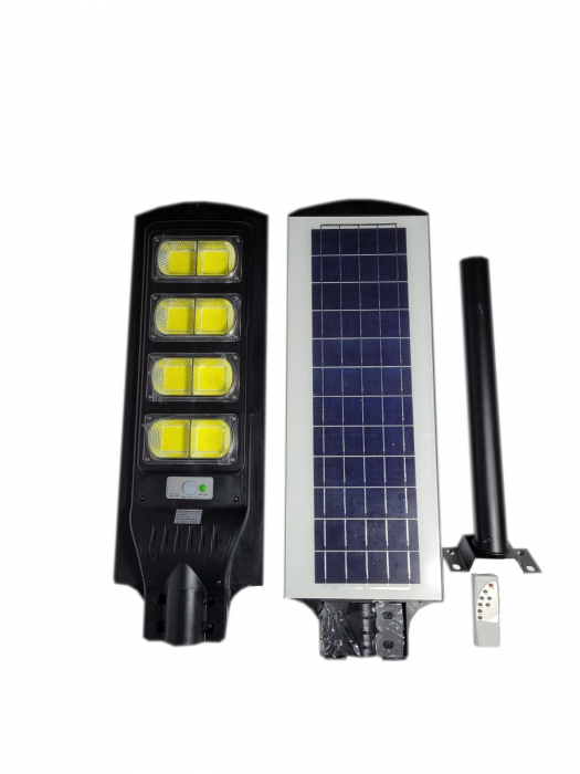 Lampa Solara Led 800w,senzor miscare,telecomanda,suport [1]