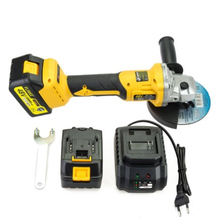 Polizor unghiular, Flex fara fir Flinke FLEX 125mm 48V cu 2 baterii [4]
