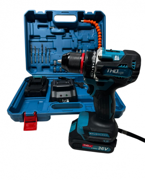 Bormasina,Autofiletanta Trusa 36V 3 A THO [2]