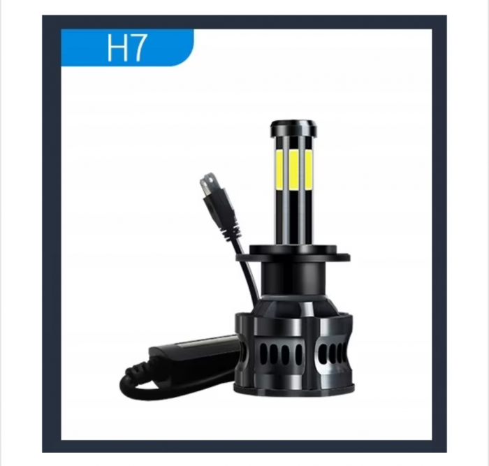 Becuri Led Auto H7 300W 6000K [2]