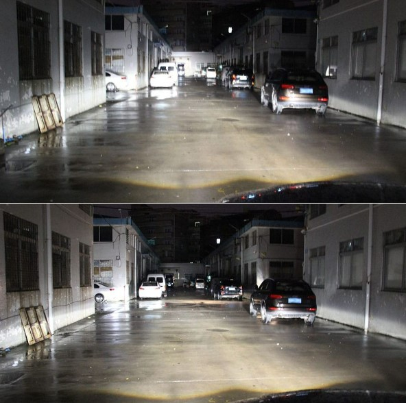 Becuri Led Auto H7 100W 12000LM 6500K 3000K 8000K [5]