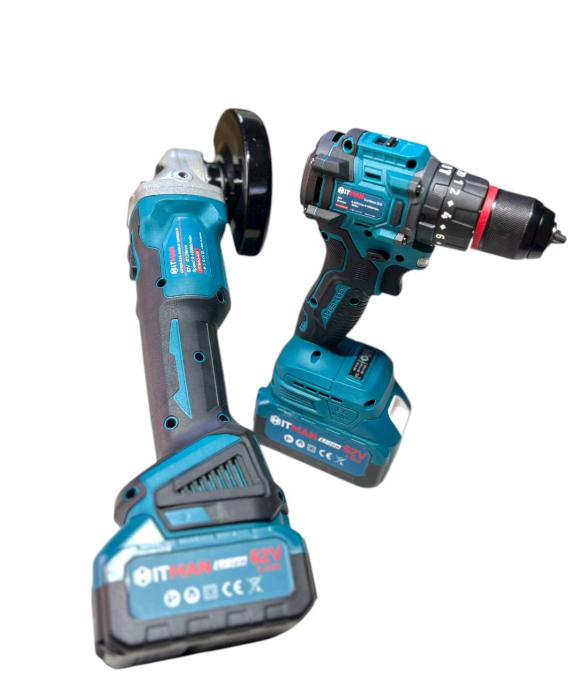 Bormasina,Autofiletanta,Polizor,Flex Trusa 2 in 1 62V 8 A HITMAN [4]