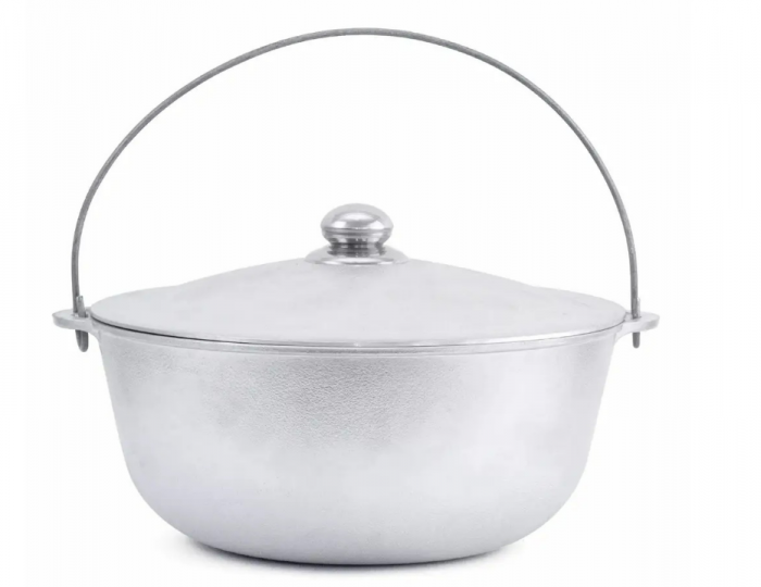 Ceaun tuci aluminiu alimentar, capacitate 10 litri [2]