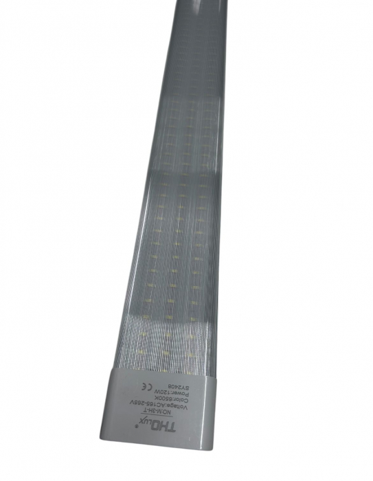 set 4 buc Corp de iluminat tip neon Led 120W 6500K 120 CM 3L [7]