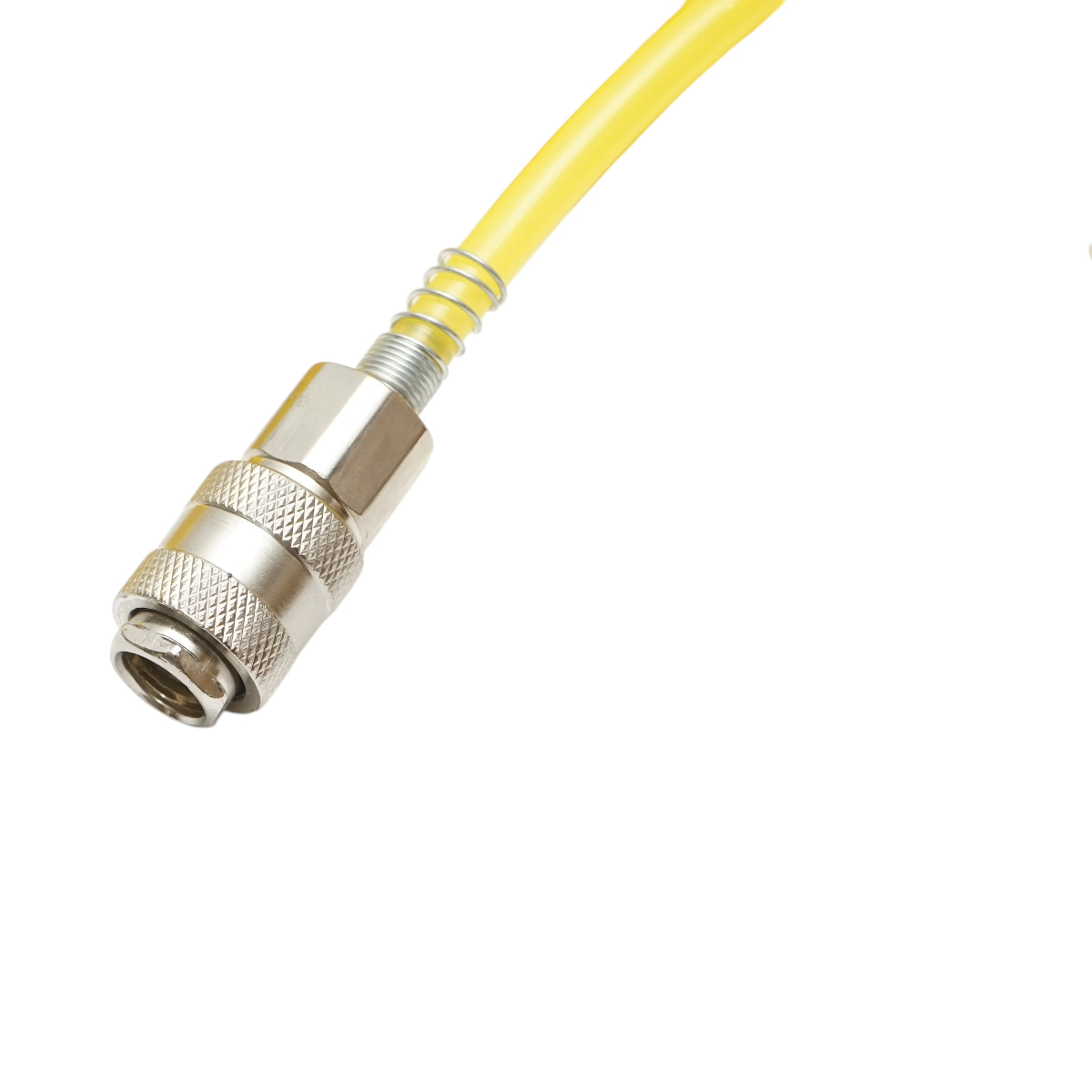Furtun aer comprimat spiralat 10m,5mm, cupla rapida 1/4 Crownman [4]