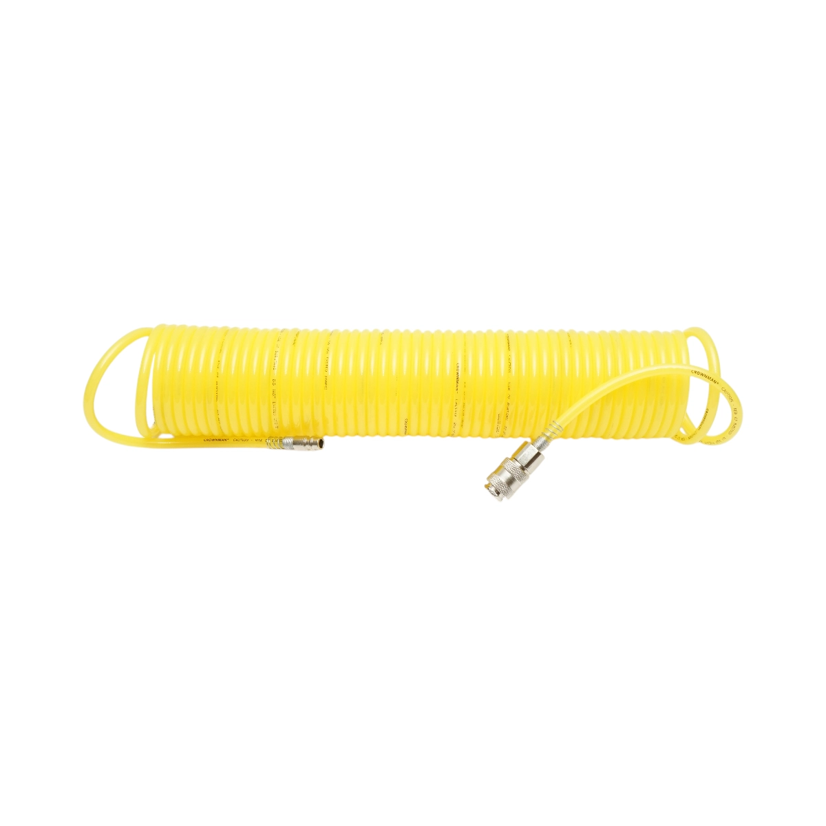 Furtun aer comprimat spiralat 15m,5mm, cupla rapida 1/4 Crownman [2]