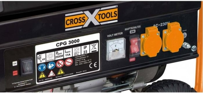Generator curent CPG 3000 2,8 Kw transportabil Cross Tools [2]