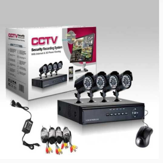 Camera supraveghere WIFI Wireless Security System 4 CCTV Camera [1]