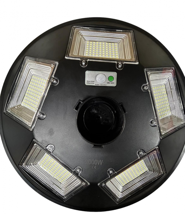 Lampa Solara Led Rotunda 6500k 2000W IP66 [2]