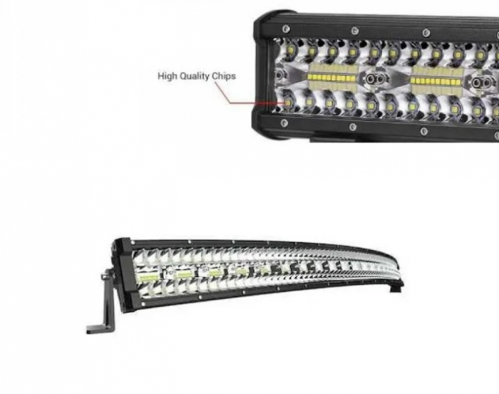 Led Bar Curbat 130 cm 975W 7D [2]