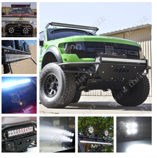 Led Bar Curbat 105 cm 540W 7D [3]