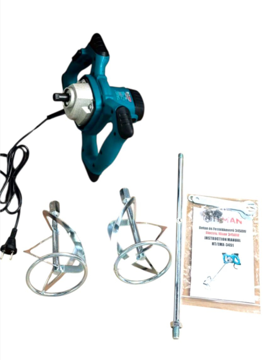 Malaxor Mixer 3450W 2x Amestecatoare HITMAN [2]