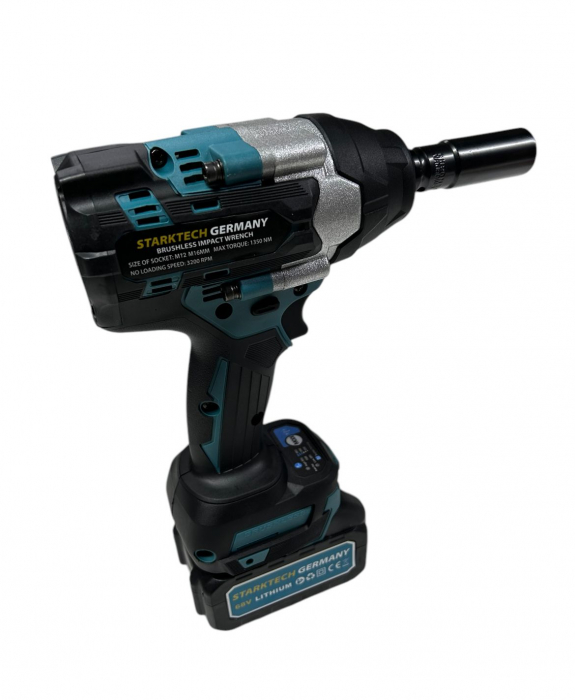 Cheie Pistol Impact 2 Acumulatori 68V 4A 1350 Nm [7]