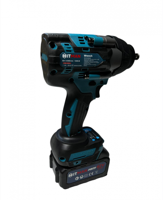 Cheie Pistol Impact 2 Acumulatori 62V 8A 1250 Nm [10]