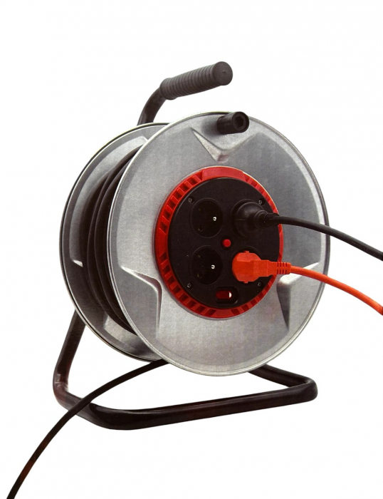 Prelungitor Rola curent Metal 50M 3X2,5 [4]