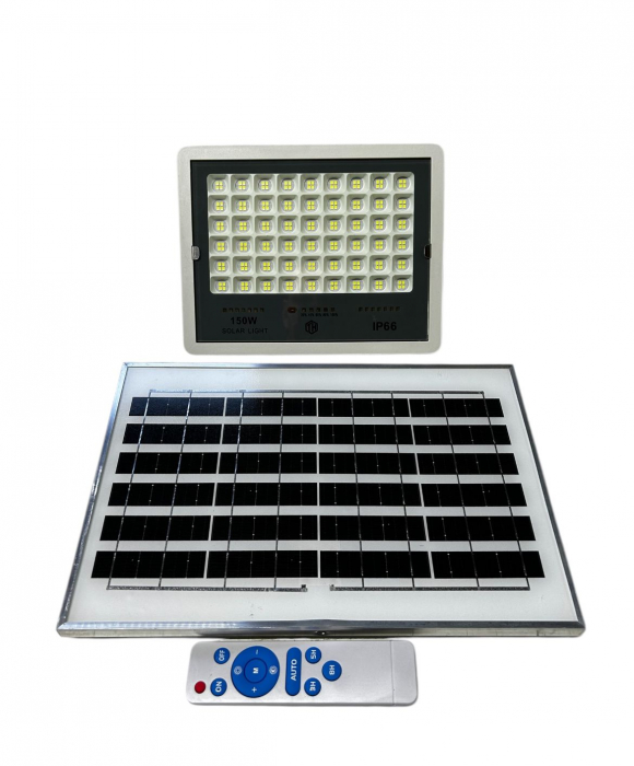 Proiector Solar 150w IP 66 cu panou solar [4]