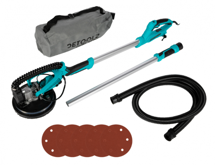 Masina de Slefuit pentru perete extensibil cu aspirator 215 750W [3]