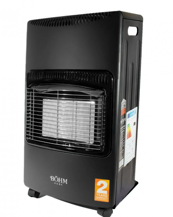 Soba pe gaz GPL pliabilă 4,20 kW 3 trepte de putere , 20-80 m²  Regulator GPL + Furtun GPL 1,5 m [2]