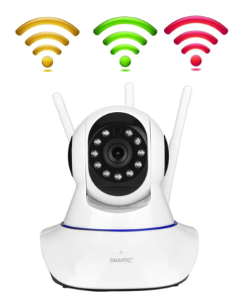 Camera Video Wifi Baby Monitor 3 Antene 1080P 360° [2]