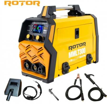 Aparate de Sudura - Aparat de sudura Rotor MMLT-300, MIG MMA LIFT TIG , 300 A