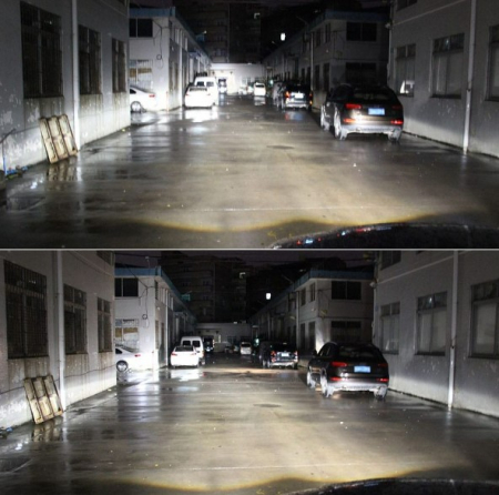 Becuri Led Auto H7 100W 12000LM 6500K 3000K 8000K [4]