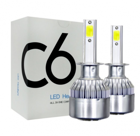 Becuri Led H1 72W 7600LM 6500K IP 67 [0]
