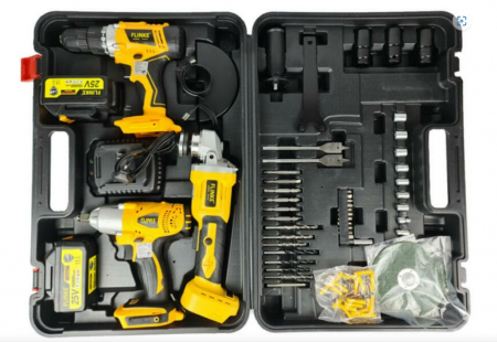 Bormasina Flex Unghiular Pistol Impact 25V 3Ah