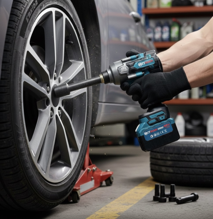 Cheie  Pistol Impact 2 Acumulatori 88V 8A 2350 Nm HITMAN [10]