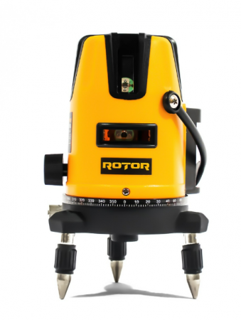 Nivela laser ROTOR RLE-3D, 3 linii mm/5m, 40 m [4]
