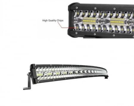 Led Bar Curbat 105 cm 540W 7D [1]