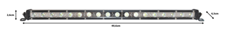 Led Bar Lampa Slim 60W 49 cm 6000K Breckner Germany [4]