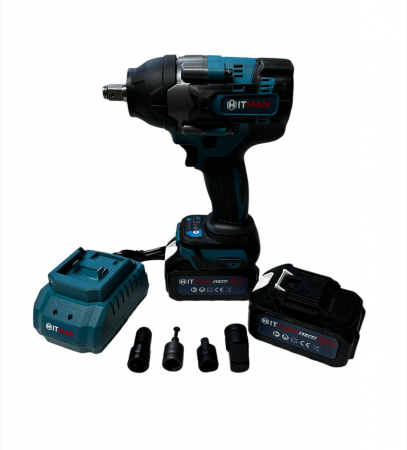 Scule & Echipamente Auto - Pistol Impact 2 Acumulatori 62V 8A 1250 Nm